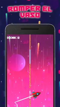 Cohete juegos gratis: Salto de línea Challenge Screen Shot 1