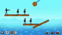 Stickman Destruction Warrior Free Screen Shot 1