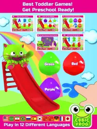 Toddler Preschool Educational Baby Games for Kids Screen Shot 0