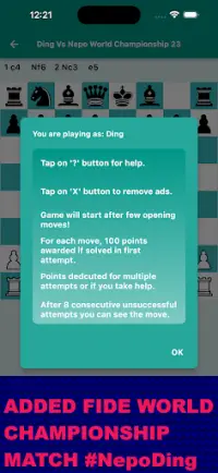 Grandmaster Chess - Play as GM Screen Shot 0