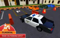 police games car parking 3d 2019 Screen Shot 0