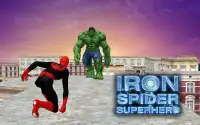 Flying Iron Spider - Rope Superhero Screen Shot 5