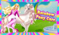Rainbow Pony Care Screen Shot 0