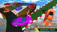Het onmogelijke Sporen Auto stunts Race Screen Shot 6