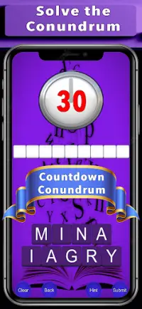 Countdown Conundrum & Numbers Screen Shot 4