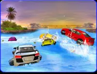 Water Surfing Car Racing 3D Screen Shot 9