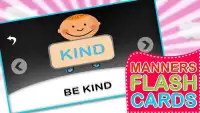 Kids Manners Flash Cards Screen Shot 3