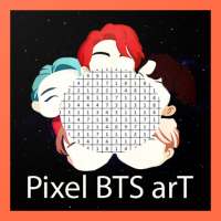 Art Bts Pixel Coloring By Number