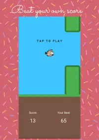 Tappy Bird - Tap to fly! Screen Shot 2