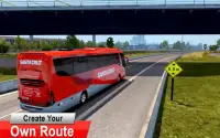 juego de conducción de autobús Screen Shot 1