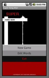 Super Hang Man Screen Shot 0
