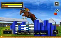 Cavalo Corrida Saltando Quest - iHorse Campeão Lig Screen Shot 4