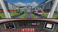 Euro Train Passenger Driving Simulator Screen Shot 3
