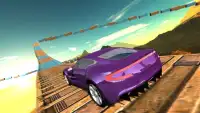 Echte Tracks: Unmöglich Future Car Stunt Game Screen Shot 13