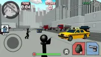 Stickman City Disparos 3D Screen Shot 0