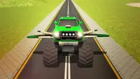 Flying Truck Pilot Driving 3D Screen Shot 7