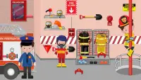 Pretend Play Fire Station Screen Shot 0