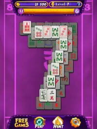 Mahjong - Solitaire Puzzle Uno Brain Game Tycoon Screen Shot 7