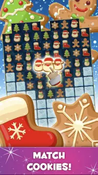 Christmas Cookie Land : Christmas Puzzle Game Screen Shot 1