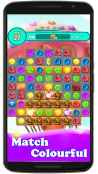 Candy Smash-Free Match 3 Puzzle Game Screen Shot 1