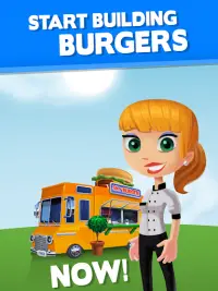 Sky Burger 🍔 Endless Hamburger Stacking Food Game Screen Shot 14