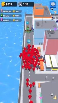 Crowd War: io survival games Screen Shot 0