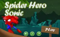 Spider Hero Sonic Screen Shot 0