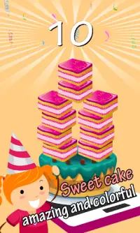 Sweet Cake Tower Screen Shot 1