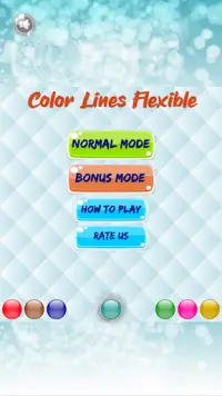 Color Lines Flexible: Bubble Breaker Match 3 Game Screen Shot 0