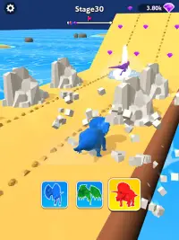 Dino Ninja Race Screen Shot 19