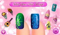 Модный салон лаков для ногтей: Nail Art Screen Shot 1