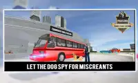 Police Dog Tourist Bus Station Screen Shot 2