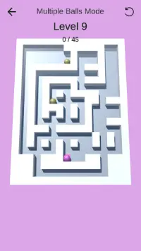 Color Fill 3D - Amazing maze puzzle game for free. Screen Shot 7