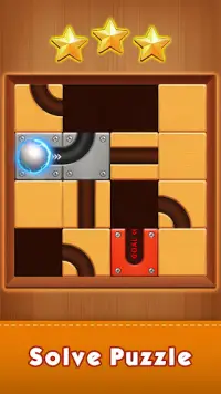 Unroll Ball - Jeux de puzzle Screen Shot 4