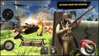 World War ww2 Firing battlegrounds: Free Gun Games Screen Shot 2