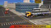 Mega Bus Transporter Truck Sim 2017 Screen Shot 3