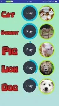 Guess The Animal Sound Challenge! Screen Shot 2