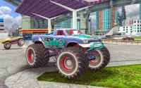 Monster Truck Games-Stunt Game Screen Shot 1