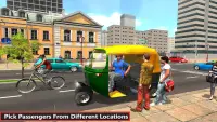 US Modern City Auto Rickshaw Screen Shot 1