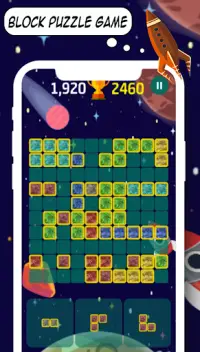 Block Puzzle Space Legend - new puzzle game 2020 Screen Shot 0