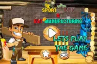 Cricket Bat Making Factory Game Screen Shot 0