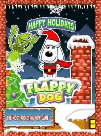 Flappy Snoopy Dog Christmas Screen Shot 5