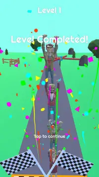 Stacking Human Run -Tangle Tower Game Screen Shot 1