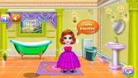 Nettoyage de la salle de bain: jeux pour filles Screen Shot 5