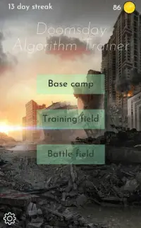 Doomsday Algorithm Brain Trainer Screen Shot 0