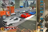 Sports Car Transport Truck Sim Screen Shot 3