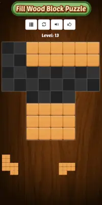 Fill Wood Block Puzzle Games 2021 Screen Shot 4