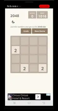 2048 Screen Shot 0