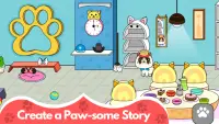 Jogos de Gato: Fofo Pet Cidade Screen Shot 5