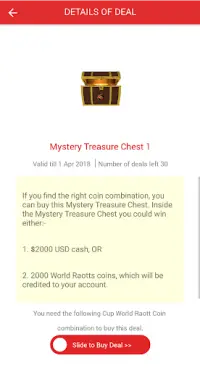 World Raott Biggest Digital Treasure Hunt Screen Shot 5